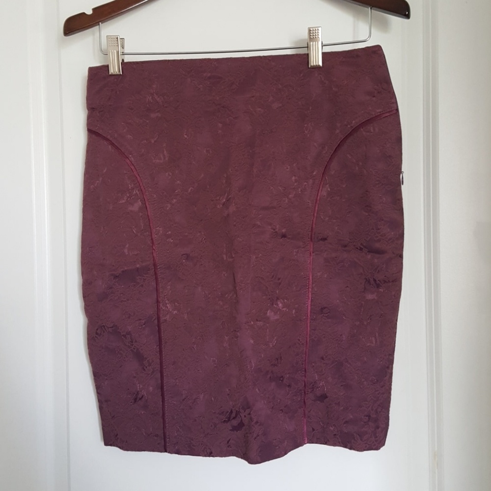 Bebe plum purple mauve skirt 6